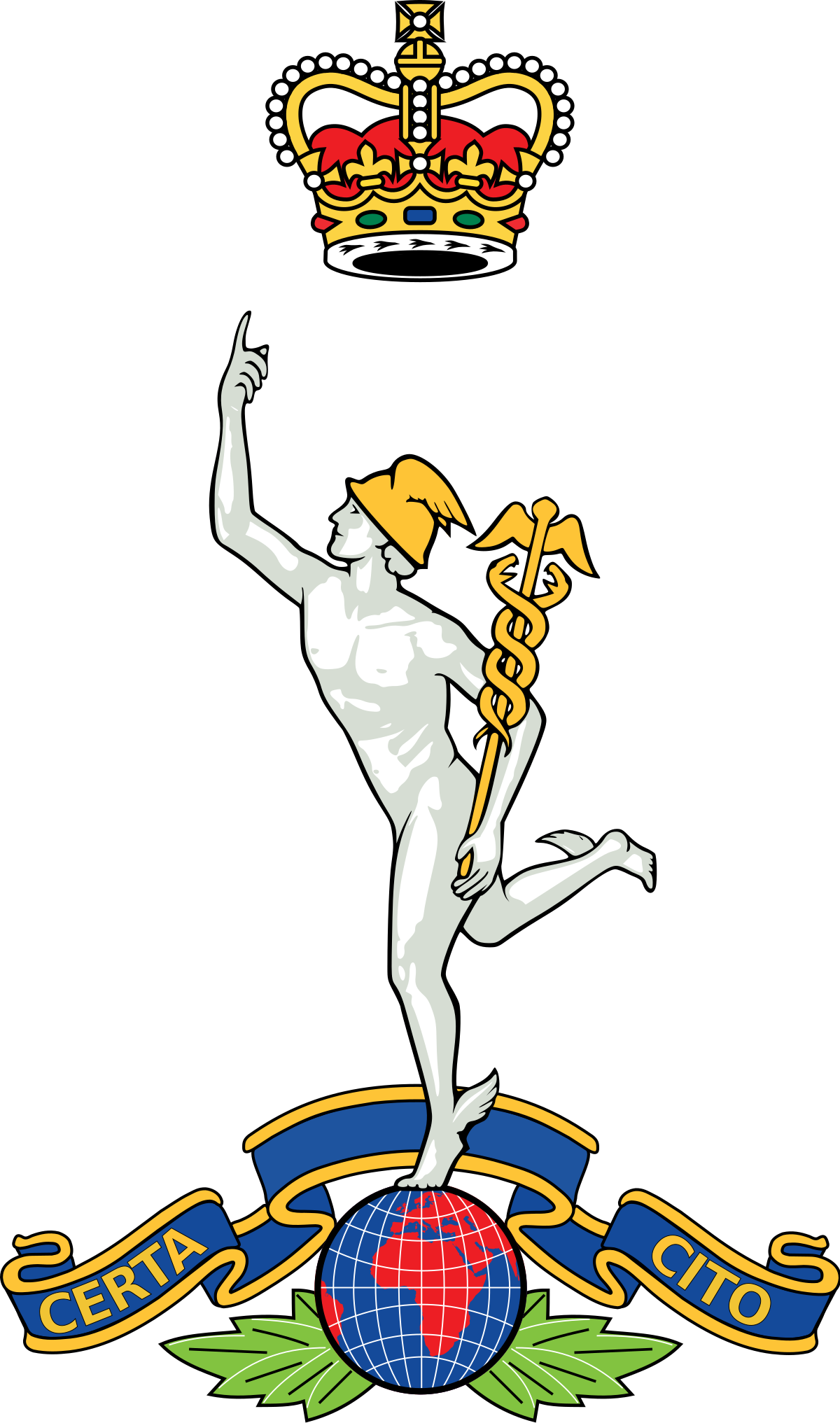 Royal Signals Cap Badge